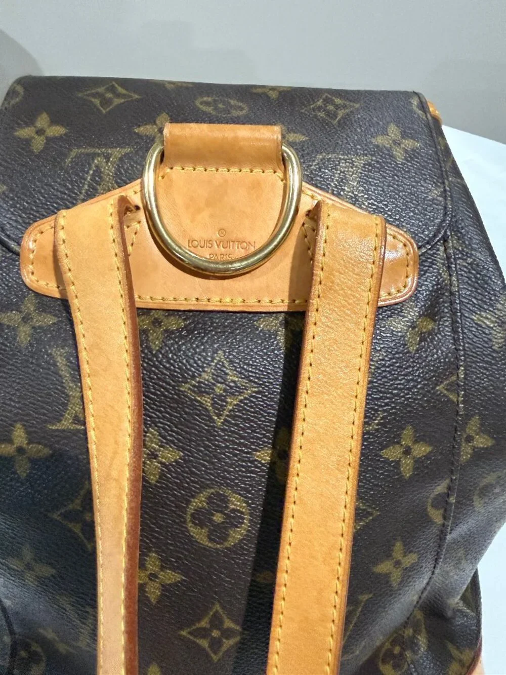 LV MONTSOURIS MM BACKPACK & KEY HOLDER SET
